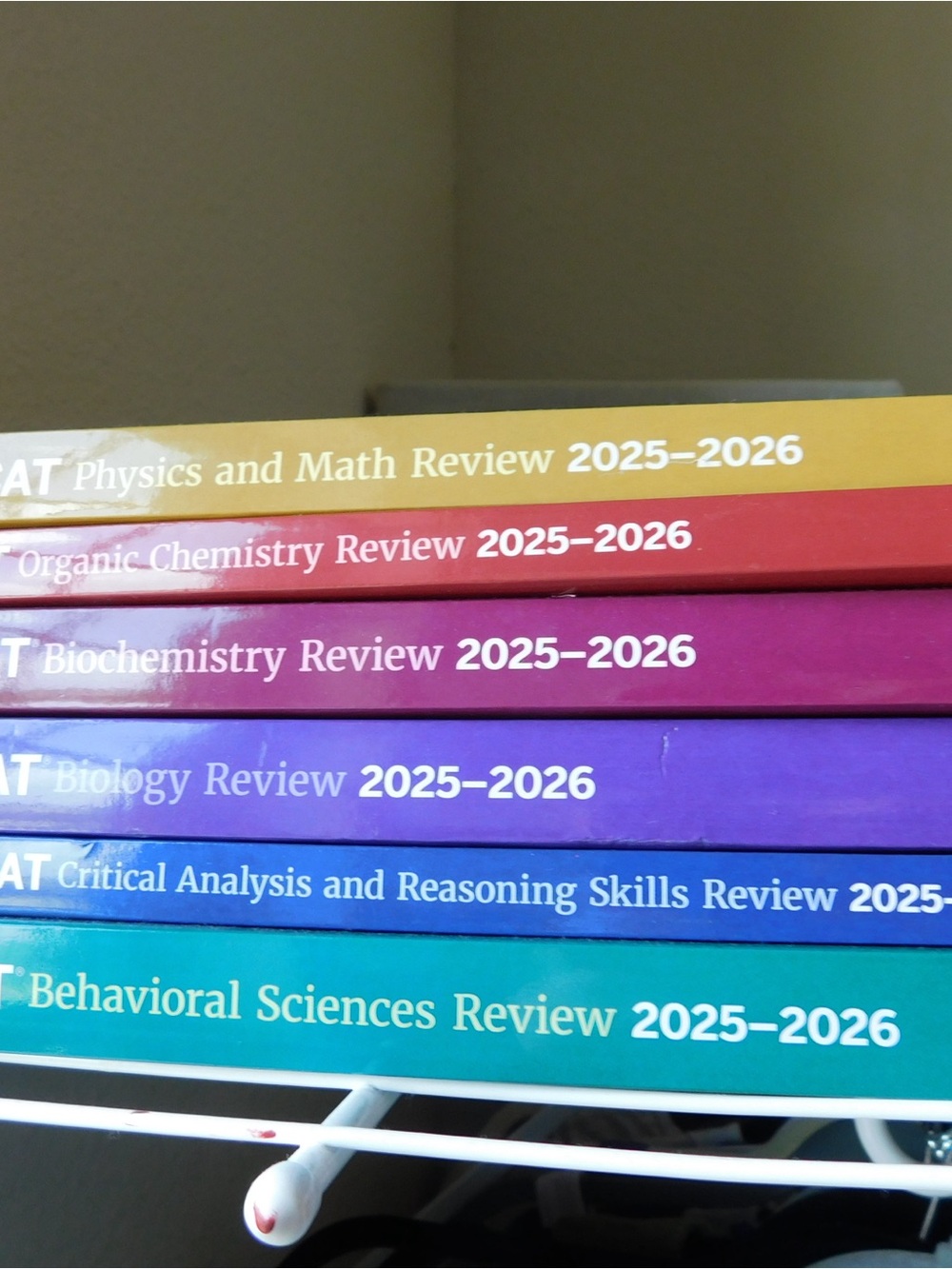 Kaplan MCAT Complete Review Set: Physics, Organic Chemistry, Biochemistry, etc